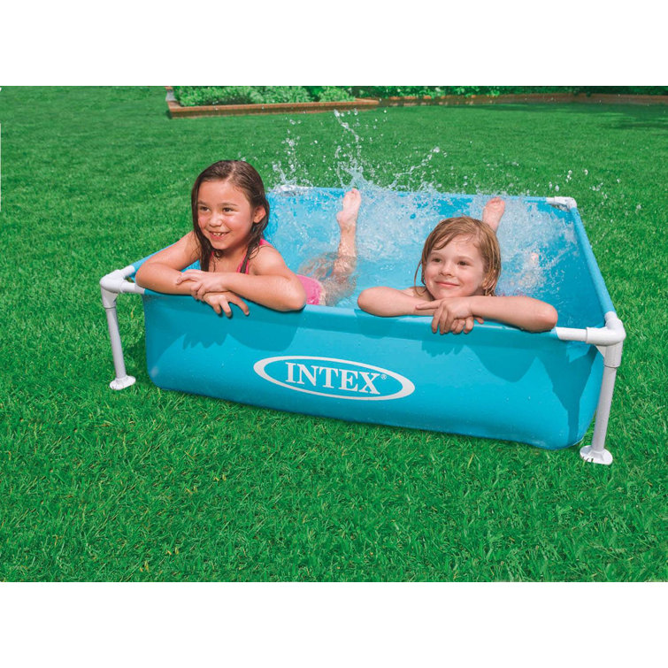Intex 1' x 4' x 4' Plastic Kiddie Pool Wayfair